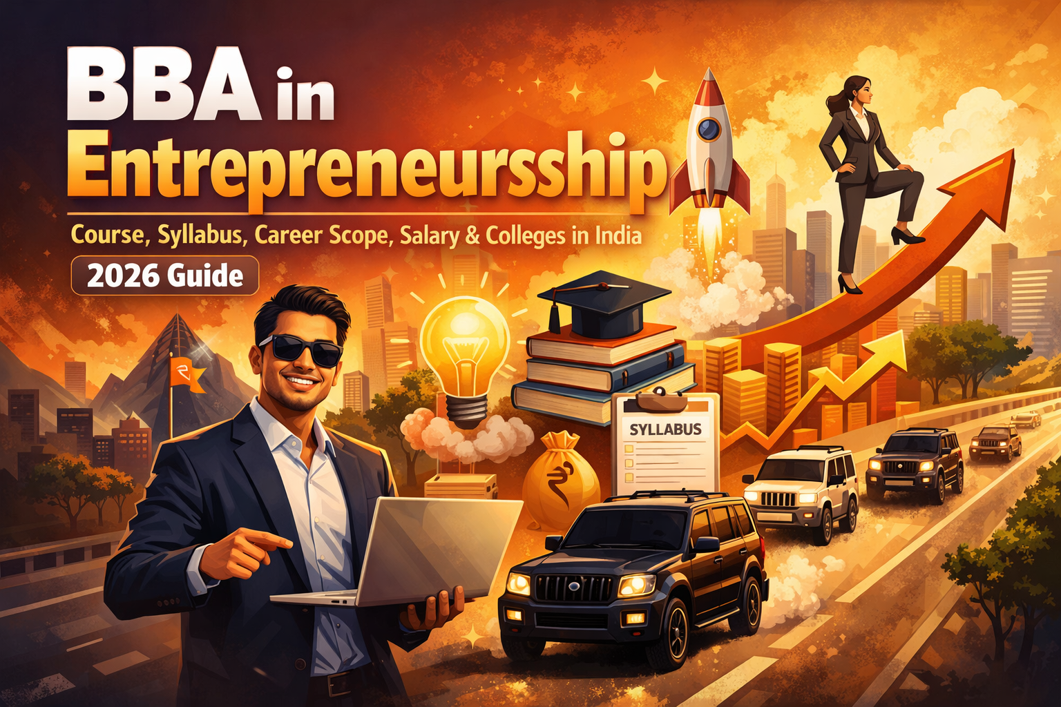 BBA in Entrepreneurship – Course, Syllabus, Career Scope, Salary & Colleges in India (2026 Guide)