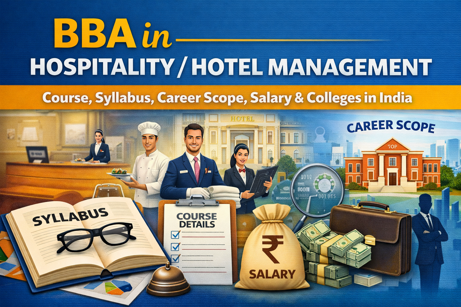 BBA in Hospitality Hotel Management – Course, Syllabus, Career Scope, Salary & Colleges in India